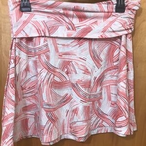 PATAGONIA Lithia Convertible Top Skirt River Rush - Birch White - NWT sz M